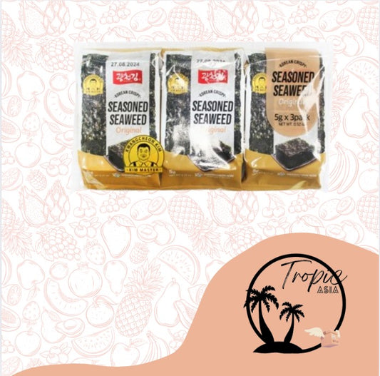 Snack Feuilles d'Algue séchée - Bibigo - 3*5g