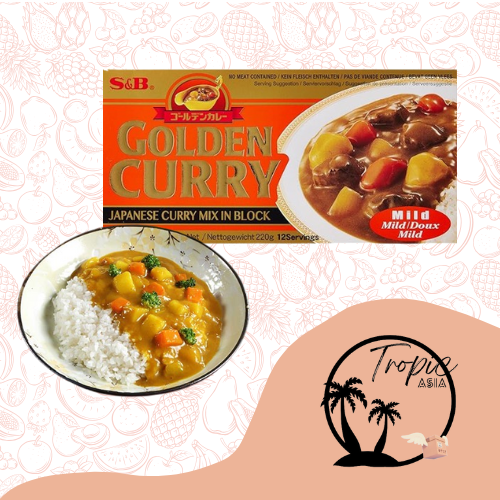 Curry Golden en bloc - S&B - 92g
