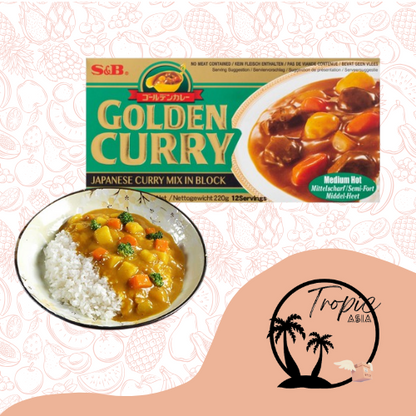 Curry Golden en bloc - S&B - 92g