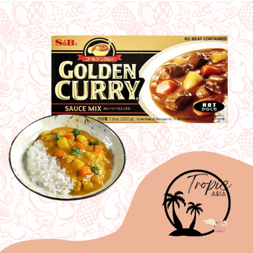 Curry Golden en bloc - S&B - 92g