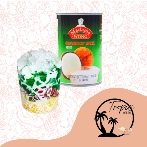 Lait de Coco Dessert 18% - Madame Wong - 400ml