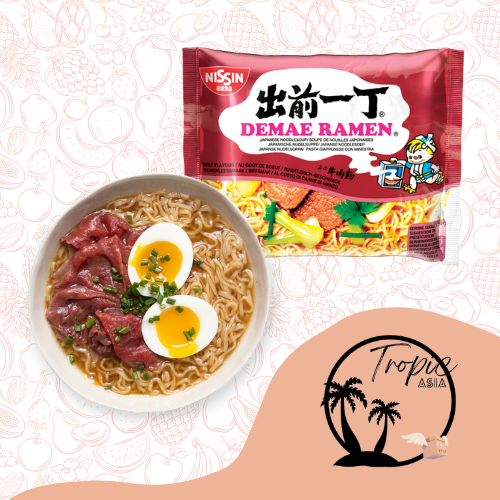 Soupe de Nouilles Instantanée - Nissin - 100g