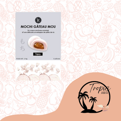 Mochi Gâteau Mou au Taro - 210g - DLUO 07/25