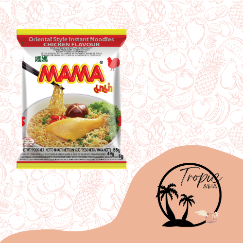 Nouilles Instantanées Saveur Poulet - Mama - 55g - DLUO 07/25