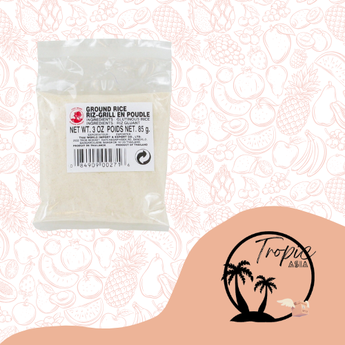 Farine de Riz Gluant Grillé - Cock - 85g