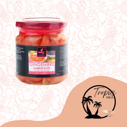 Gari Sushi gingembre rose en bocal - Chiaki - 190g