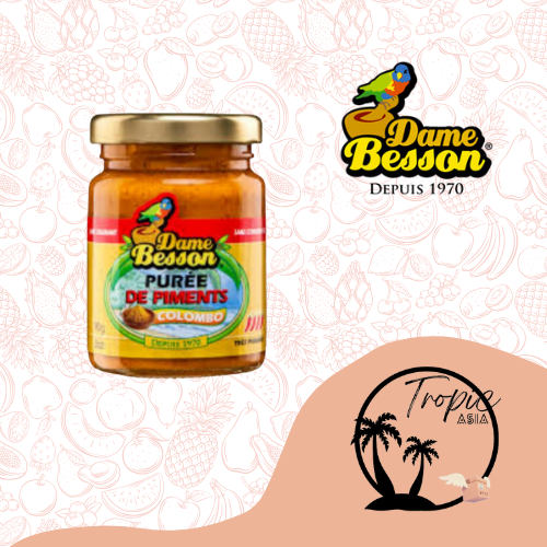 Purée de Piment Colombo - Dame Besson - 90g