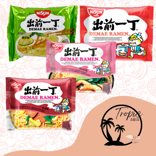 Soupe de Nouilles Instantanée - Nissin - 100g
