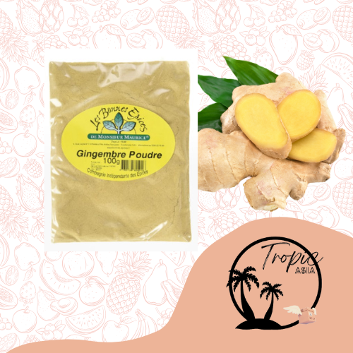 Gingembre en poudre - Les Bonnes Epices - 100g