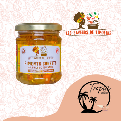 Piment Confit - Les Saveurs de Tipoline - 180g