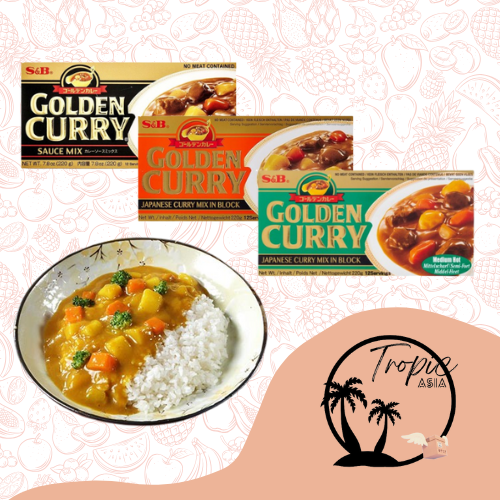 Curry Golden en bloc - S&B - 92g